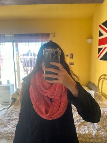 Snood rose à sequins femme h&m