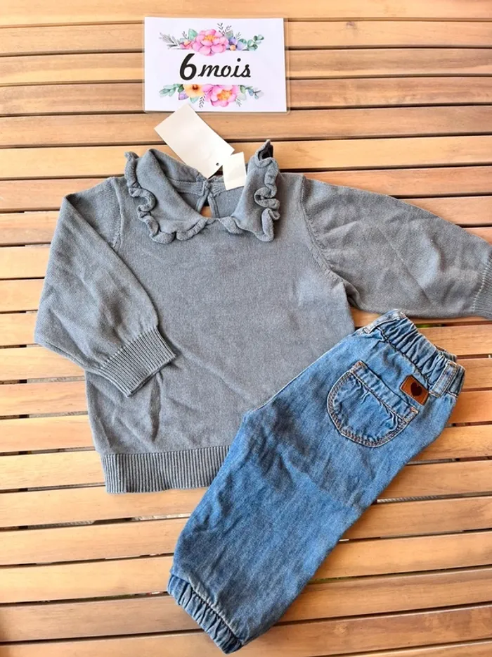 Gros lot 6 mois fille 27 articles de marque - photo numéro 4