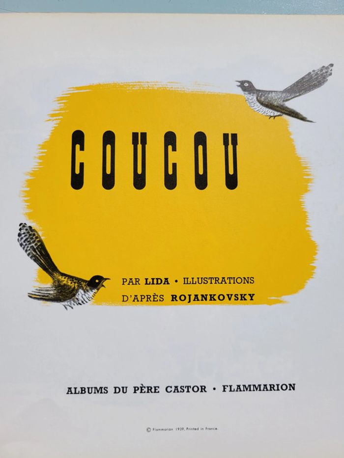 Album du Père Castor, livre ancien, Coucou éditions flammarion, 1947 - photo numéro 2