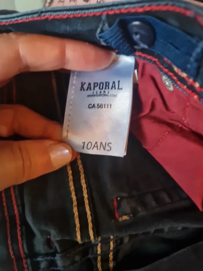 Jeans slim Kaporal 10 ans - photo numéro 5