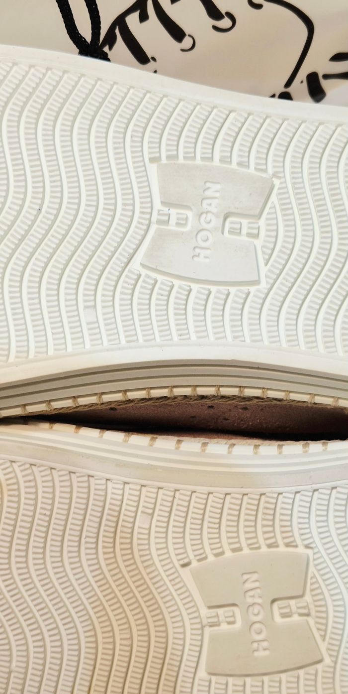 Baskets roses pour femmes F2490 HOGAN R260, en daim perforé _ Taille _ 39 - photo numéro 10