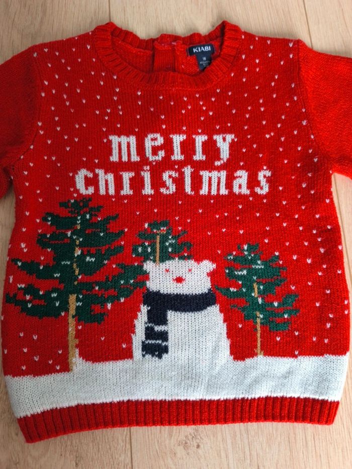 Pull de Noël Fille Kiabi - 18 mois 81cm - photo numéro 2