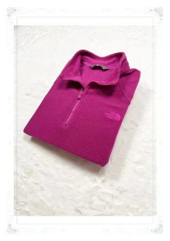 The North Face polaire demi zip rose femme taille L polyester