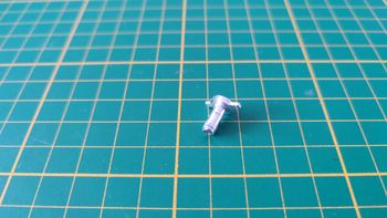 Moyeu axe de roue pièce détachée miniature Bburago Burago Alfa Romeo 2300 spider 1932 1/18 1/18e 1/1