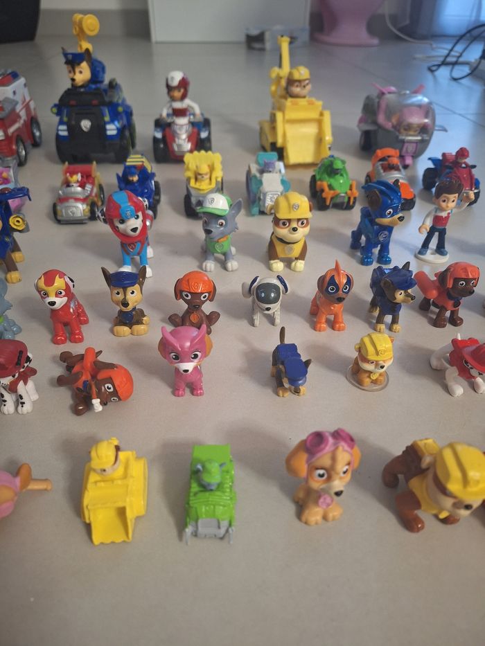 Lot Pat patrouille paw patrol personnages et véhicules - photo numéro 3
