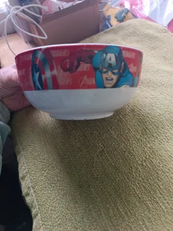 Bol à céréales Avengers.