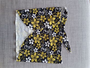 Paréo de bain taille unique à fleurs