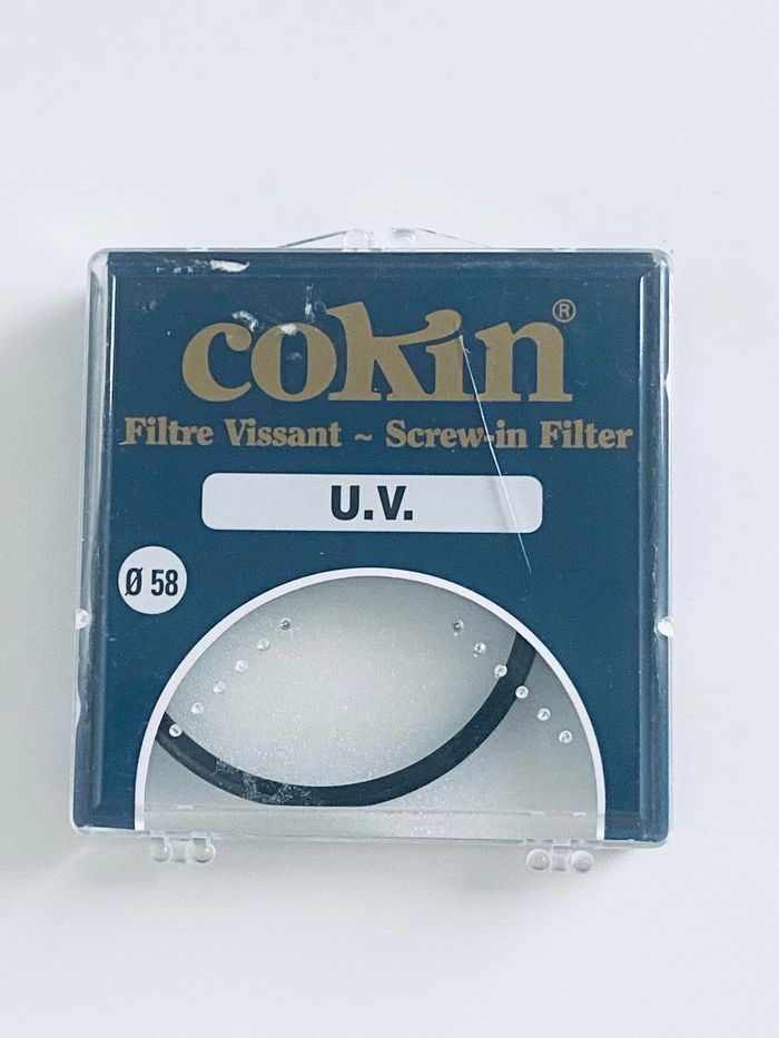 Filtre UV de la marque COKIN, diamètre 58MM