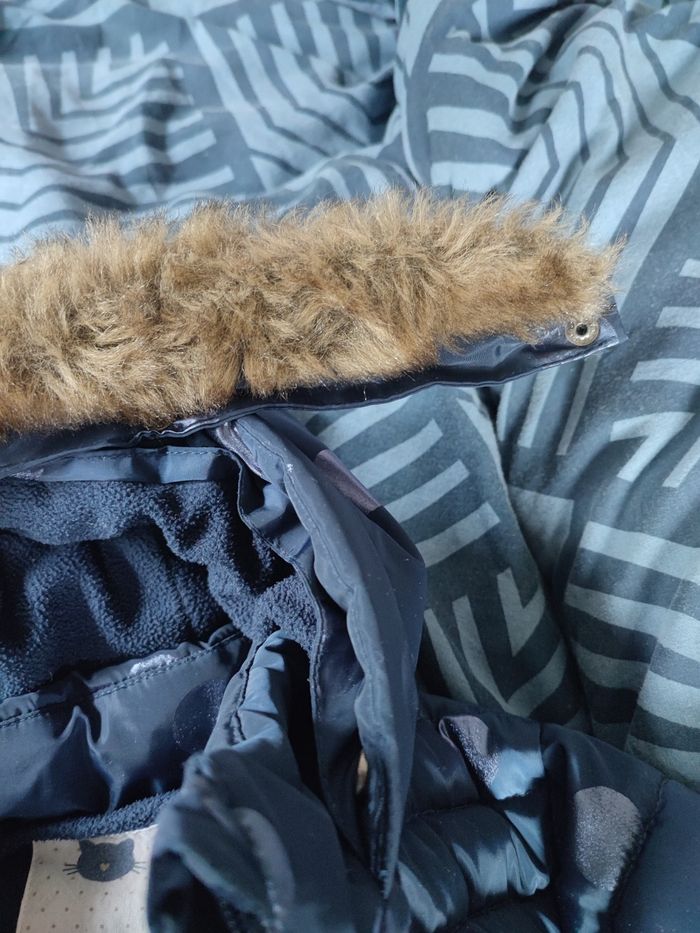 Manteau hiver bleu marine. Dpam 8 ans - photo numéro 8