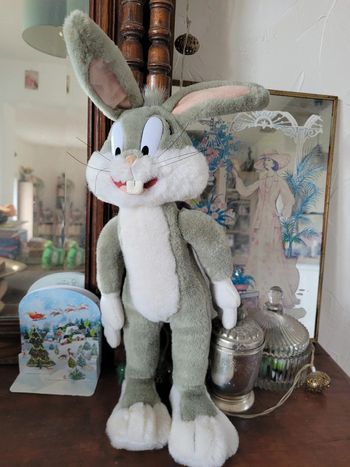 Vends peluche vintage 2000 bugs bunny  warner bros looney tunes