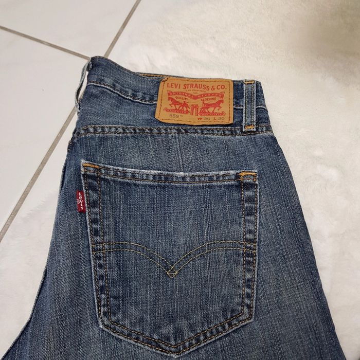 Jean Levi's 559 W30 L30 Bleu - photo numéro 5