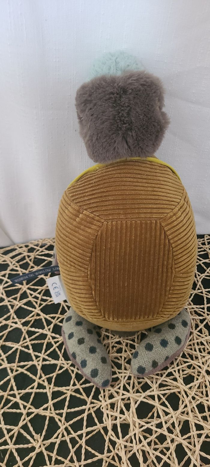 Tout autour du monde Peluche tortue moulin roty - photo numéro 3