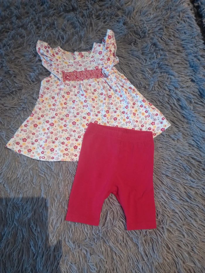 Ensemble été fille 3 mois