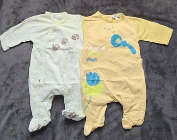 Lot pyjama bébé