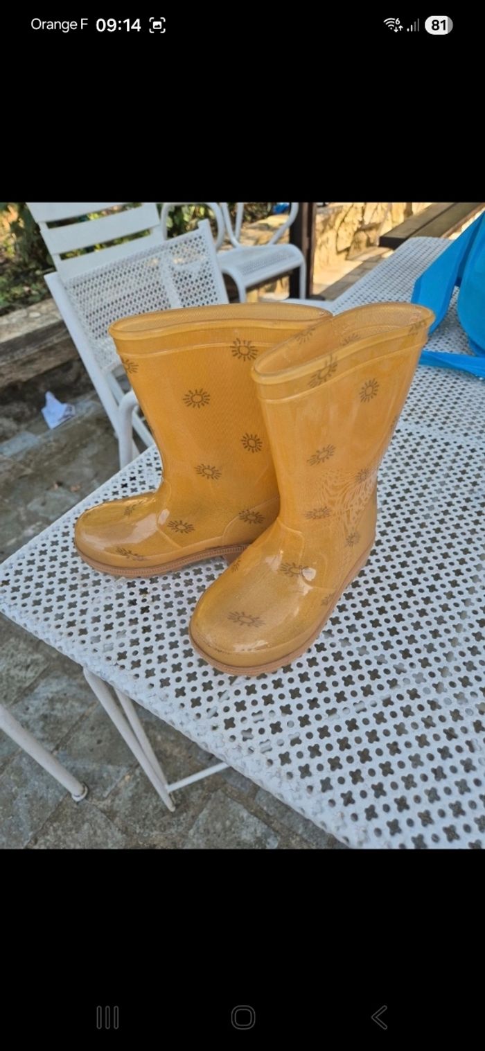 Bottes pluie 26-27