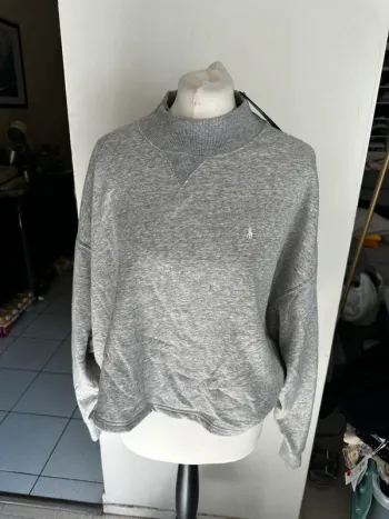 Sweat gris crop - Ralph Lauren