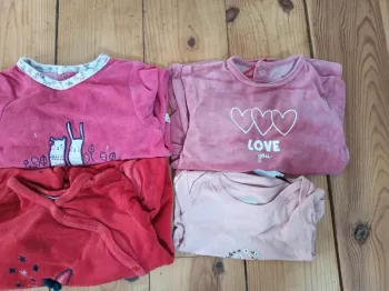 Pyjamas fille 12 mois