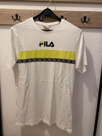 T-shirt homme blanc Fila 💛 M