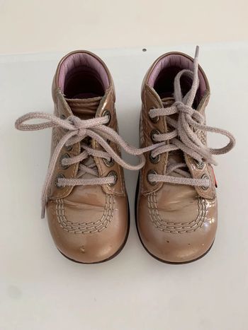 Bottines kickers vernis