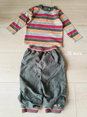 Ensemble taille 18 mois