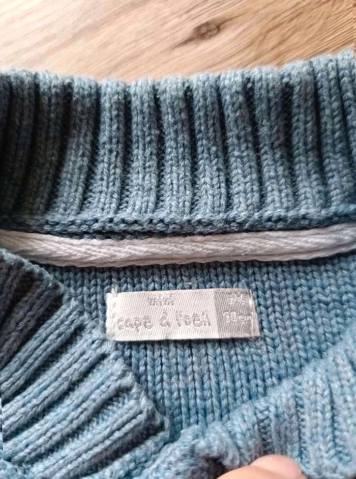 Gilet  6  mois  tape  à l'oeil - photo numéro 3