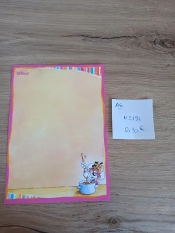 Feuille Diddl A6 191 0,30€