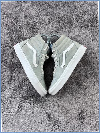 Vans Sk8-Hi Daim Vert Clair Femme – Pointure 36,5