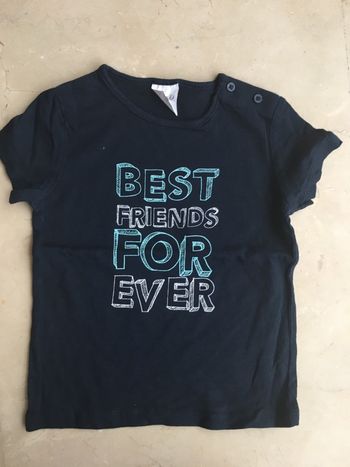 T-shirt manches courtes Kiabi 24 mois