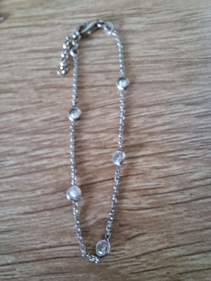 Bracelet fantaisie argenté - photo numéro 2
