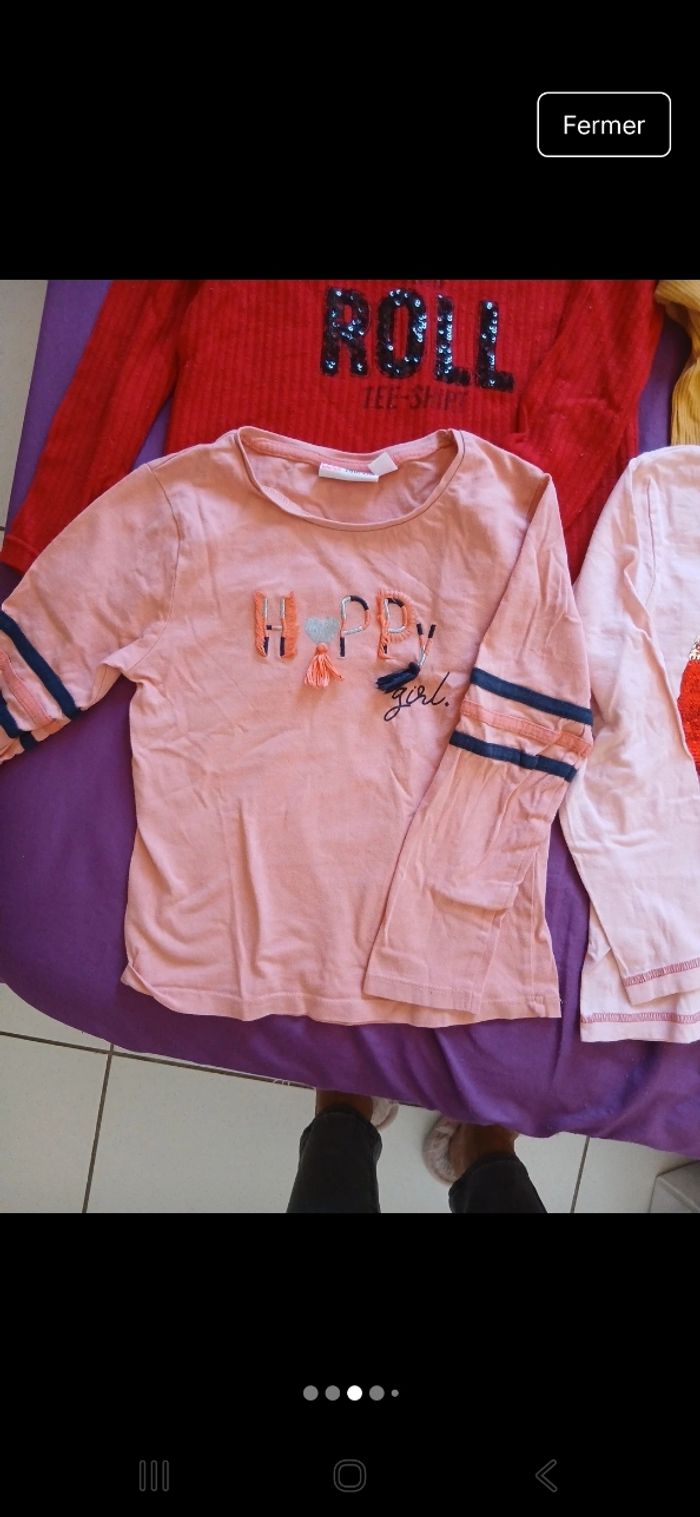 Lot de sous pulls fille - photo numéro 3