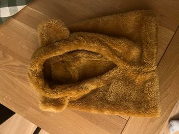 Cagoule moumoute ourson