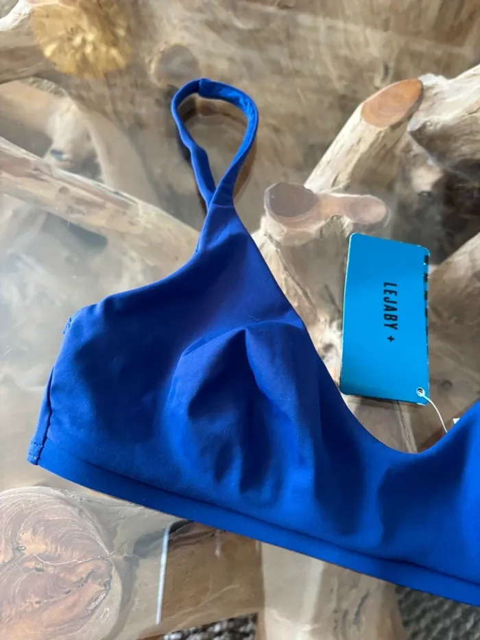 Haut de maillot de bain Maison Lejaby violet - photo numéro 3