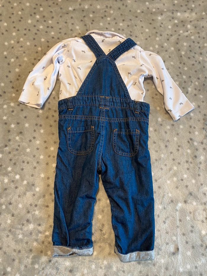 Ensemble salopette Kiabi 12 mois - photo numéro 7