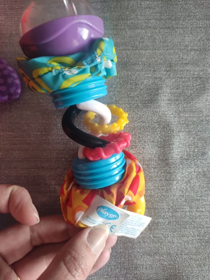 Lot de 3 jouets bébé. Renard et hochets - photo numéro 6