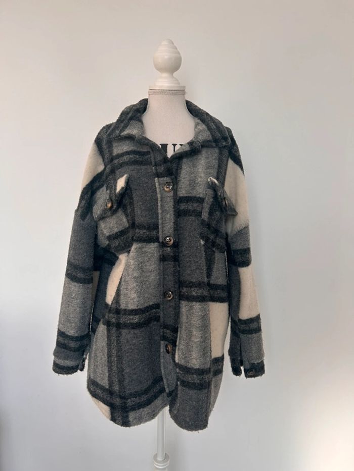 Chemise veste manteau Folder Coat abrigo Cappotto jas Casaco vest veste folder Poches camisa - photo numéro 3