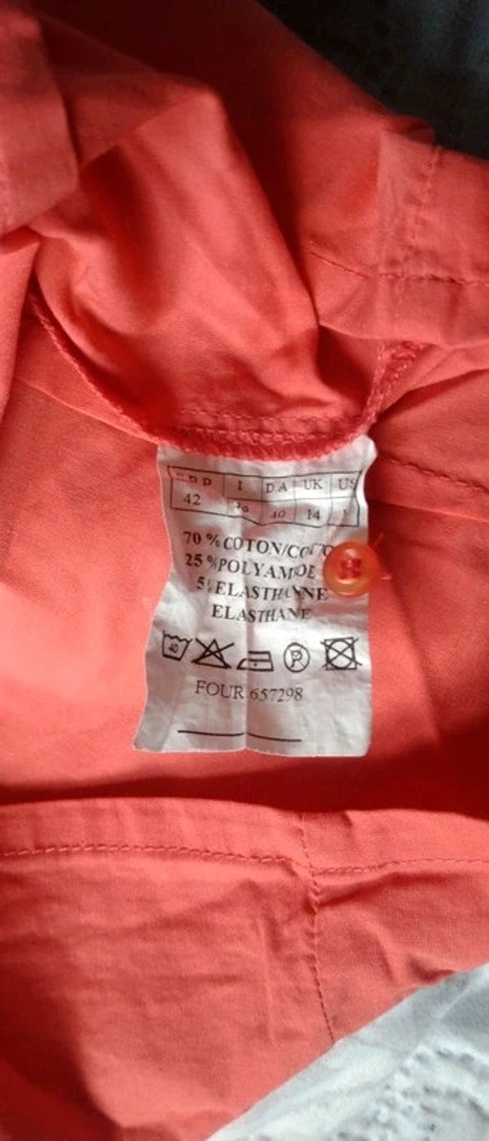 Blouse à boutons y2k corail femme 42 3 suisses - photo numéro 16