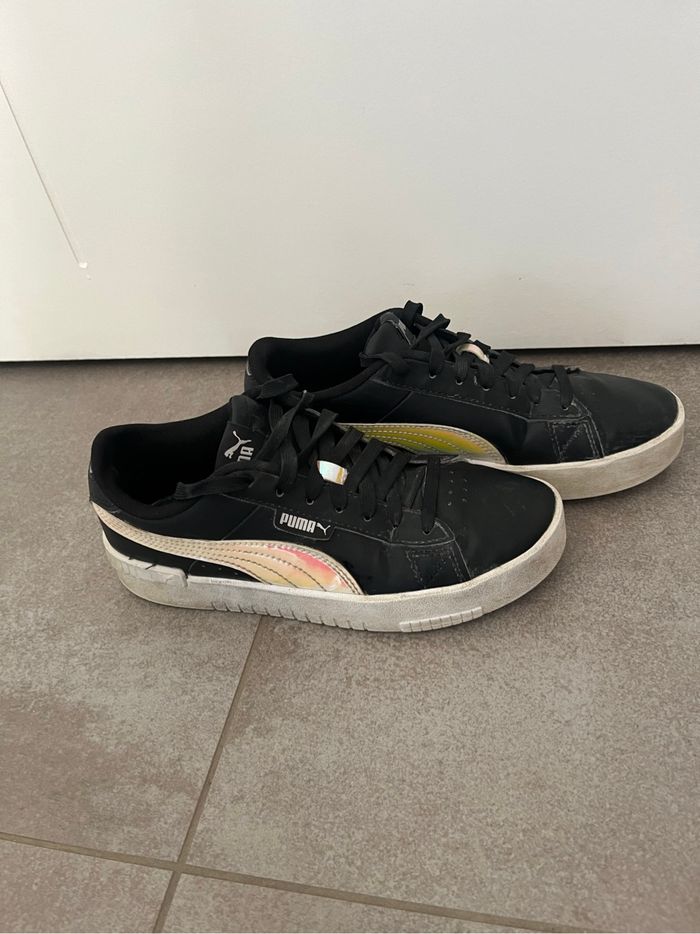Chaussures puma noire sneakers 37 - photo numéro 3
