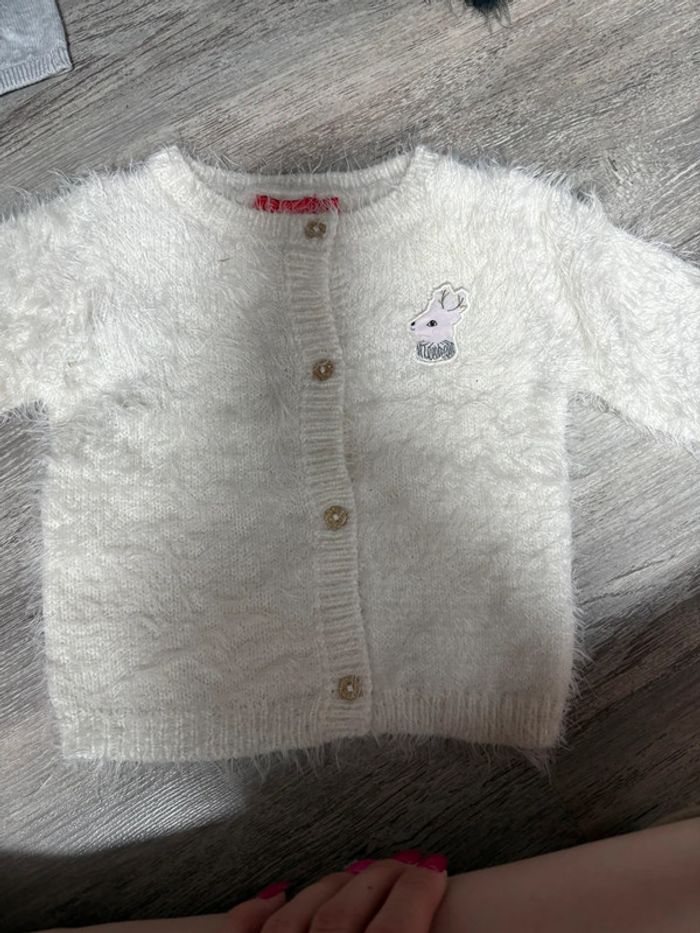 Lot pull et gilet 6 mois - photo numéro 2