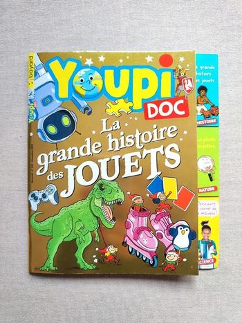 Livre Youpi Doc La grande histoire des jouets