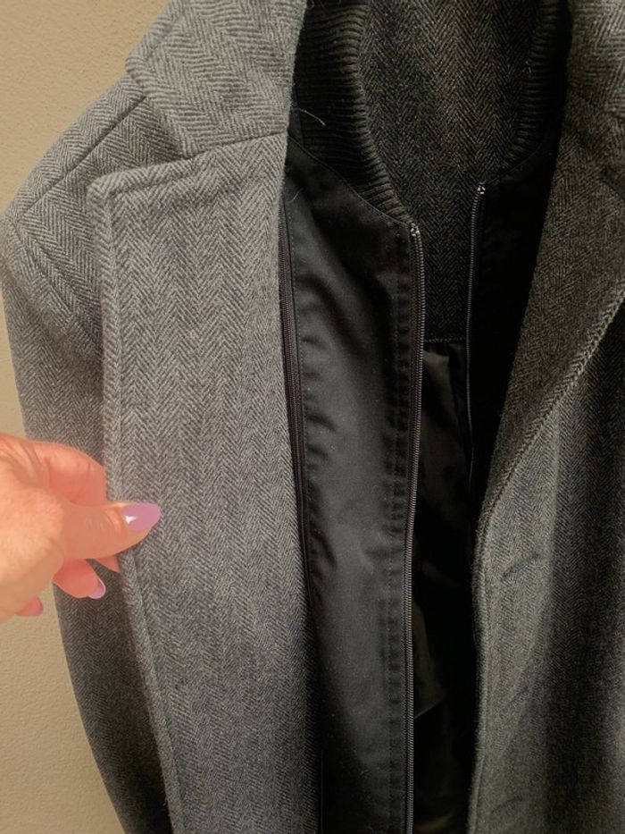 Veste mi long laine pour homme t 52 🍭🍭 - photo numéro 4