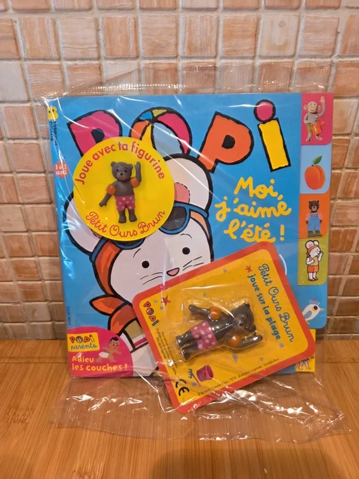 Magazine Popi avec figurine