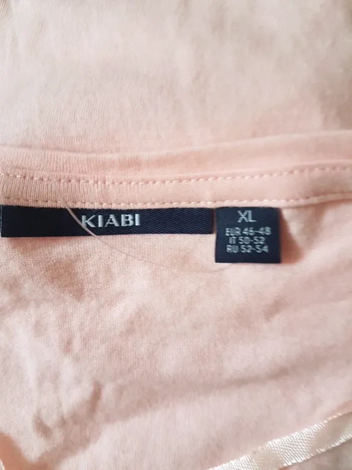 T-shirt Orange pâle kiabi T XL Neuf - photo numéro 4