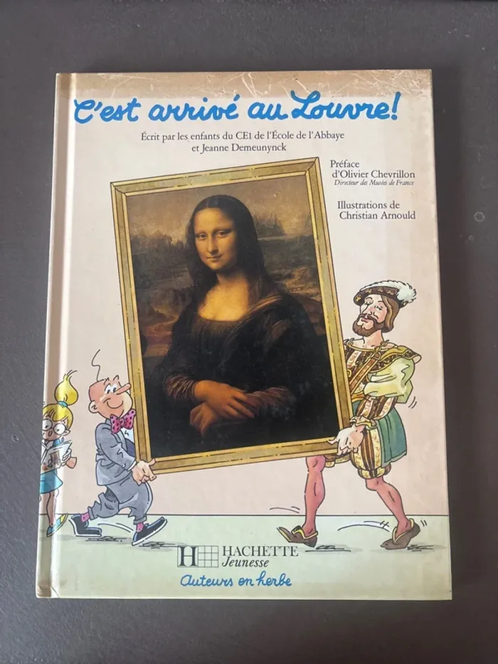 🛑 livre c’est arrivé au Louvre 🛑
