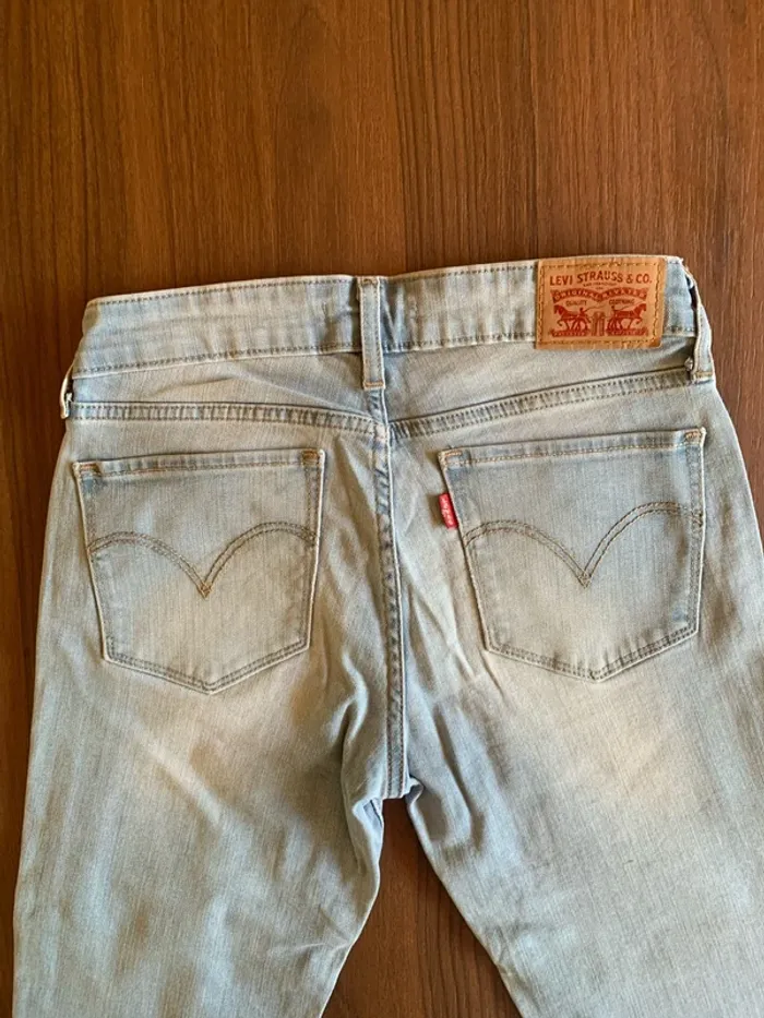 Jean Levi s bleu clair 26 skinny 711 - photo numéro 5