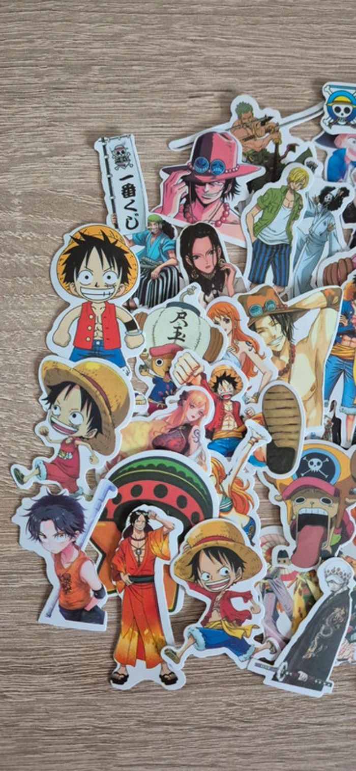 Lot de 50 stickers/ autocollants One Piece - photo numéro 7