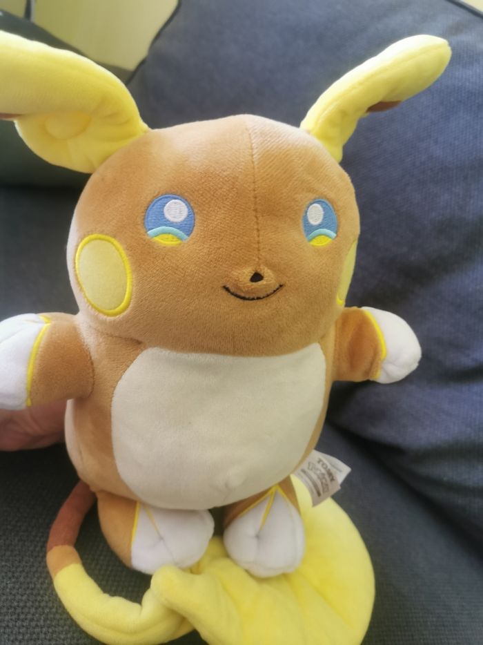 Peluche raichu d'Aloa pokémon - photo numéro 7