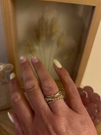 Bague 💍 ajustable multirangs
