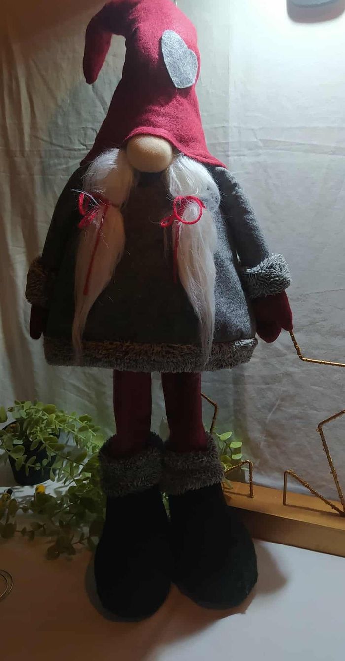 Lutin de Noel de 83 cm de haut. - photo numéro 3