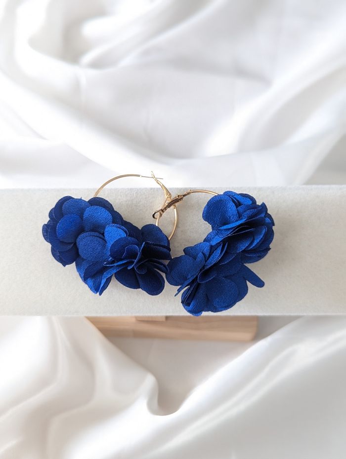 Boucles d'oreilles fleurs