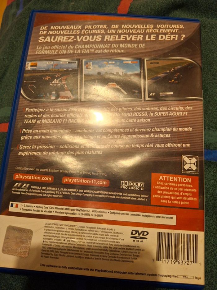 Jeu ps2 f1 06 - photo numéro 3